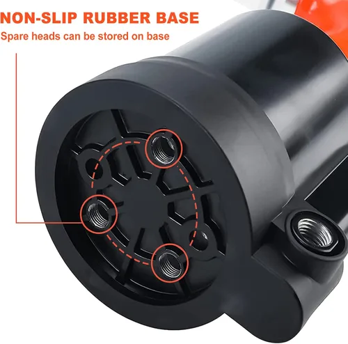 Vista 4 de Herramienta de remache neumática profesional de alta resistencia hidráulica con piezas de nariz de 1/4" 3/16" 5/32" 1/8