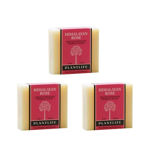 Vista 31 de Plantlife Ambrosia - Jabón hidratante y calmante para tu piel, hecho a mano con ingredientes a base de plantas, hecho en California en barra de 4