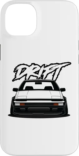 Vista 15 de iPhone 12 Pro Max JDM Drift Anime Manga Car Hachiroku, una funda de carreras para autos de postura 86