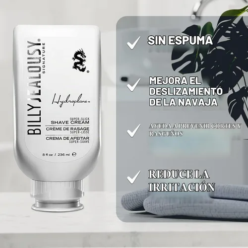 Vista 3 de Billy Jealousy Hydroplane - Crema de afeitar para hombre