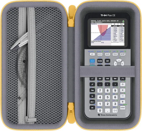 Vista 11 de Estuche rígido para calculadora CE Texas Instruments TI-84 Evo/TI-84
