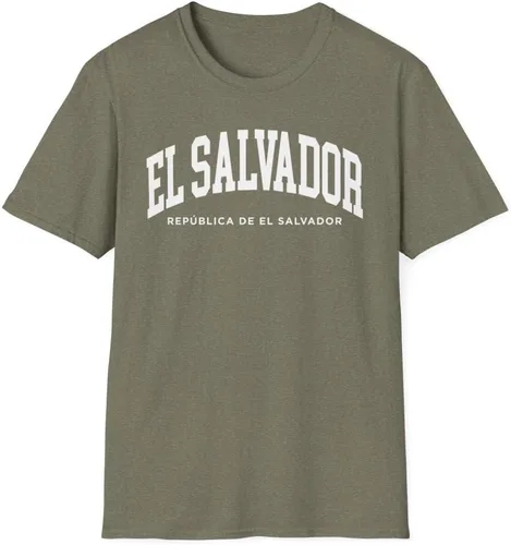 Vista 24 de El Salvador - Camiseta unisex para adulto