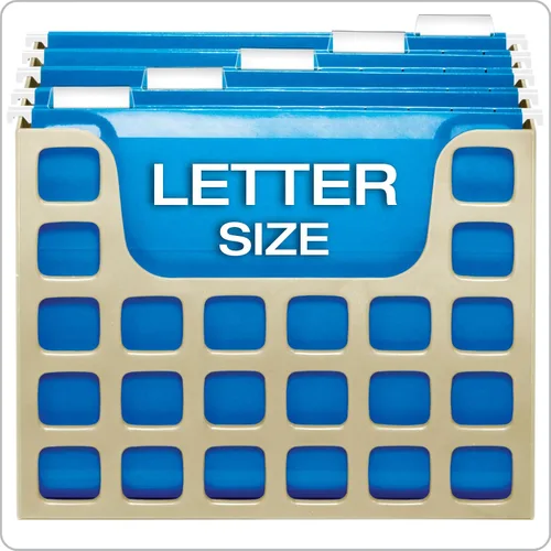 Vista 6 de Pendaflex Desktop File, 9-1/2" H x 12-1/4" W x 6" D, Putty, Each (23010EE) (Pack of 4)