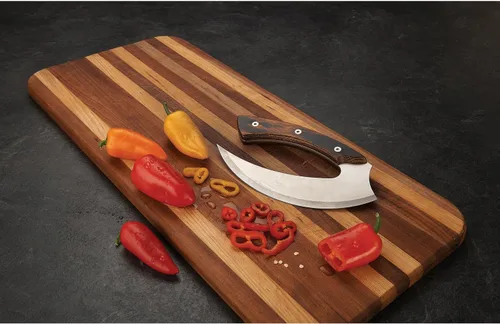 Vista 5 de WOODRIVER Kit de proyecto - Cuchillo Ulu Savik 8Cr13mov