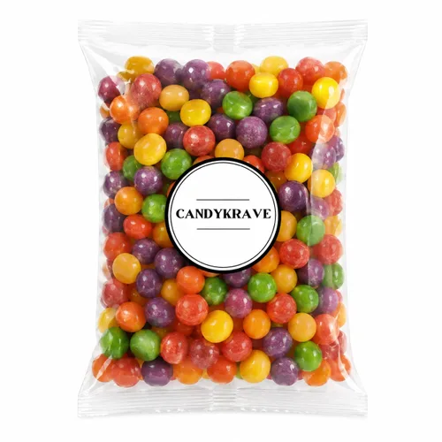 Vista 7 de CandyKrave Sweet Fruity Splitz Gummy Tarts - Individually Wrapped Sweet & Tangy Mini Chewy Candies Birthdays, Pinata, Parties, Movie Nights & Gender