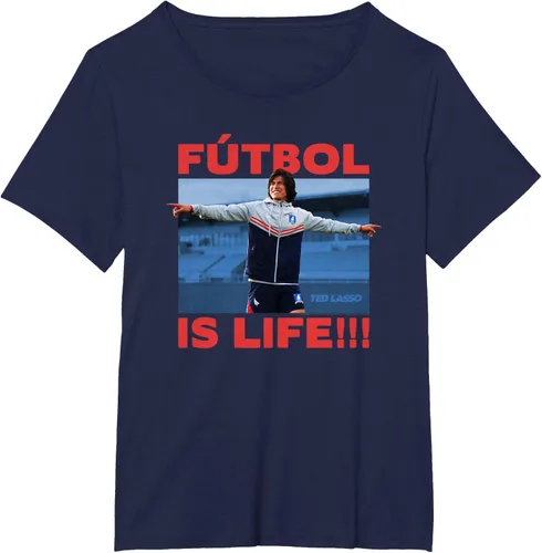 Vista 11 de Ted Lasso Dani Rojas Futbol is Life - Camiseta talla S Negro