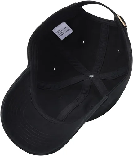 Vista 2 de Gorra de béisbol para hombre Biohazard bordada de algodón lavado, gorra de béisbol