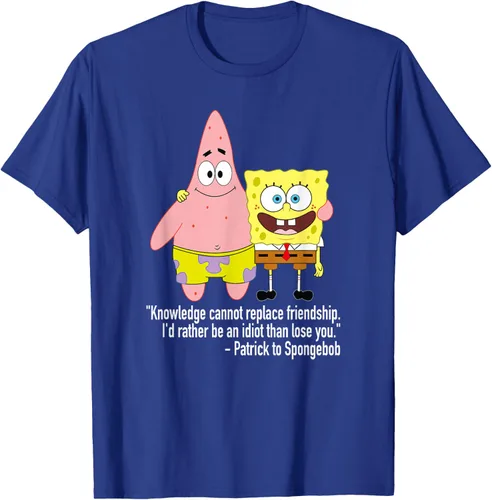 Vista 20 de Mademark x SpongeBob SquarePants - Patrick & SpongeBob - Camiseta de la amistad Asfalto