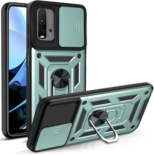 Vista 131 de Compatible con Tecno Pova Neo 2 Bracket Shell, con cubierta deslizante para lente de cámara compatible con Tecno Pova Neo 2 LG6n Case Negro
