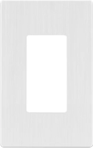 Vista 95 de LIDER Placa de pared decoradora, cubierta de interruptor sin tornillos