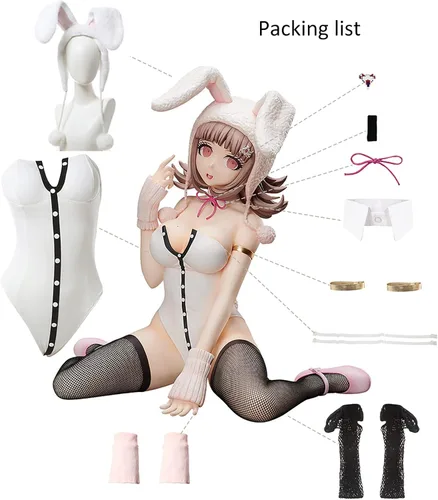 Vista 4 de LTAKK Traje cosplay de conejita, disfraz de anime estilo criada