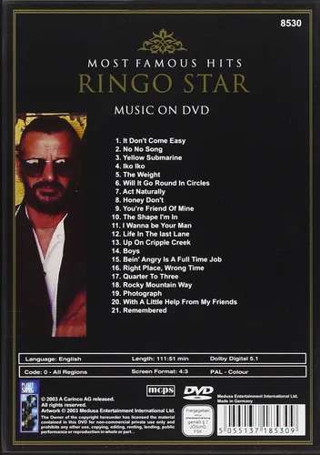 Vista 2 de Most Famous Hits Ringo Starr and His All-Starr Band