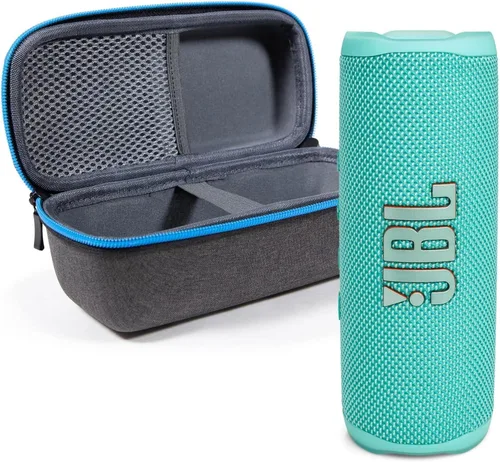 Vista 10 de JBL Flip 6 (negro) + paquete con divvi! Funda protectora rígida