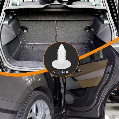Vista 4 de 210 piezas de clips de sujeción para parachoques de coche, clips de sujeción de 1" para parachoques de coche para barrera de vapor, clips