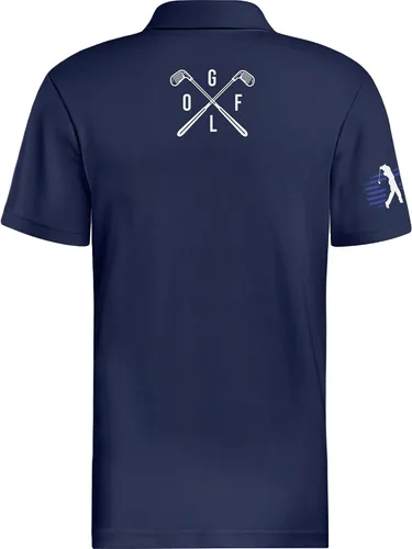 Vista 4 de PAGYMO Camisetas de golf divertidas para hombre, diseño de impresión loca Aop-polo-06361