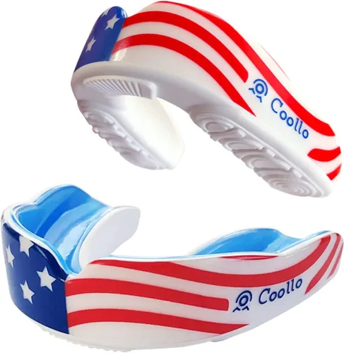 Vista 2 de Protector Bucal Hervir y Morder (Jóvenes y Adultos) DA Boquilla Deportiva de Ajuste Personalizado para Fútbol Americano, Hockey, Rugby, Lacrosse