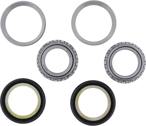 Vista 3 de All Balls Racing 22-1002 Kit de sello de rodamiento de eje de dirección Compatible con/Reemplazo para Honda