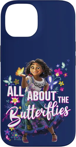 Vista 4 de iPhone 16 Disney Encanto All About The Butterflies Mirabel Poster Case