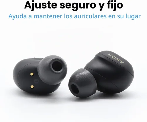 Vista 4 de Comply TrueGrip MAX - Almohadillas de espuma viscoelástica TrueGrip Max Negro