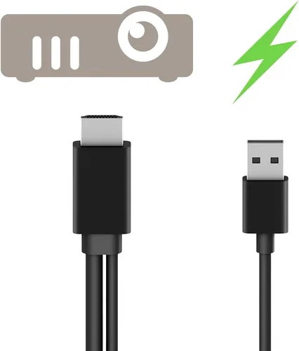 Vista 4 de Belkin Adaptador AV digital multipuerto a HDMI – HDMI/Mini DisplayPort/USB/VGA para dispositivo de audio/vídeo, proyector, monitor, portátil – 7.87