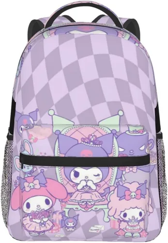 Vista 7 de RODES Kurromi - Mochila con estampado 3D, mochila multifuncional ligera, K-20