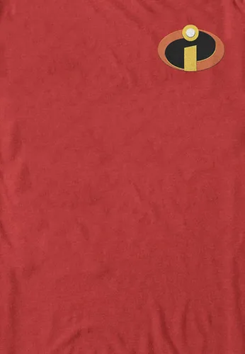 Vista 3 de Disney Camiseta de hombre con logotipo de Incredibles Chest