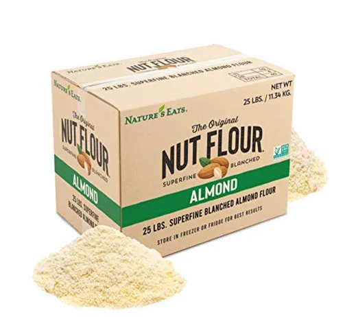 Vista 3 de Nature's Eats Harina de Almendras Superfina - Finamente Tamizada, Blanqueada, Harina de Nueces Sin Gluten para Pan, Mezcla para Panqueques