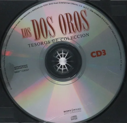 Vista 5 de Los Dos Oros Tesoros De Coleccion 100 Anos De Musica