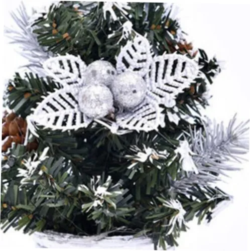 Vista 4 de DECHOUS 2 piezas de decoración de mesa, decoración de escultura, mini decoración de Navidad, cascabeles de Navidad, decoración de mesa de Navidad