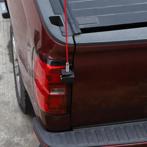 Vista 7 de Linskip Antena CB de Servicio Pesado Compatible con Montaje en Mástil de Puerta Trasera para Chevrolet Silverado y GMC-Sierra 1500 2014-2018