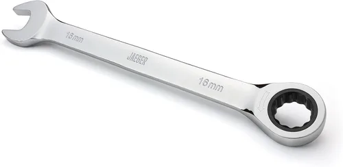 Vista 42 de Jaeger Llave de trinquete combinada de 1 pulgada, 89 dientes, cromo vanadio, SAE