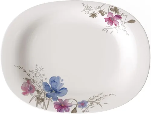 Vista 2 de Villeroy & Boch Mariefleur Gris 1041041430 - Plato (4.7 in), color gris