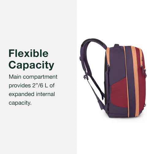 Vista 4 de Osprey Daylite Paquete de viaje expandible 26+6, Tumbleweed YellowTunnel Vision