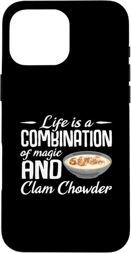 Vista 19 de iPhone 16 Life is a combination of magic and Clam Chowder Case