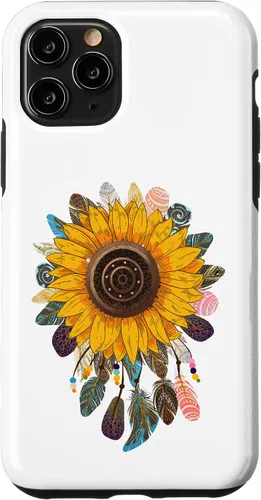 Vista 10 de iPhone 14 Dream catcher tattoo I Indian Feather I Dream catcher Case