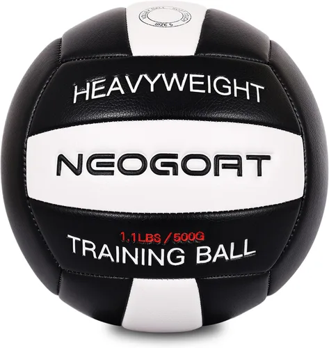 Vista 9 de 1.1LBS Weighted Heavy Volleyball For Setters Serve Trainer Setter Weighted Volleyball Training Equipment Size 5 Soft PU Leather, Durable for