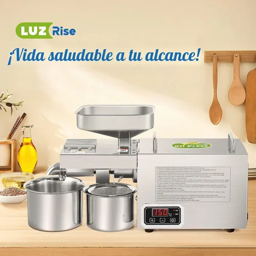 Vista 6 de máquina automática 12.5LBS/H de la prensa de aceite 1500W