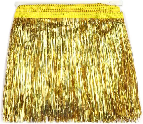 Vista 5 de YYCRAFT Fleco de Oropel de 1.75 pulgadas de Ancho Ribete de Oropel Guirnalda de Oropel Fleco para Disfraz de Baile Ribete con Efecto de Lámina