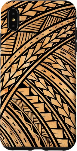 Vista 11 de Polynesian Art Island Inspired Case for iPhone 17
