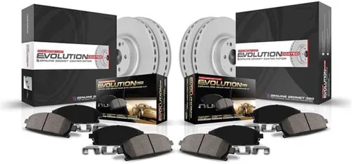 Vista 2 de PowerStop Kit de freno delantero y trasero para Buick Rainier 2004-05 Chevrolet Trailblazer 2002-05 GMC Envoy 2002-05 Isuzu Ascender 2004-05