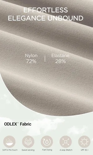 Vista 6 de ODODOS Paquete de 2 pantalones capri de entrenamiento de cintura alta hasta la rodilla para mujer, 14 a 19 pulgadas, control de abdomen, atléticos