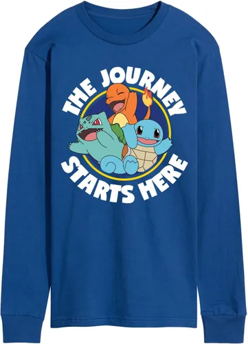 Vista 15 de HYBRID APPAREL - Team Pokémon - Camiseta de manga larga para hombre