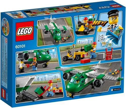 Vista 7 de Juego de construcción Lego Aeropuerto de ciudad 60101 avión de carga (157 piezas)