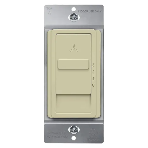 Vista 11 de TOPGREENER Kalide - Interruptor de control de velocidad del ventilador, interruptor de pared de ventilador de 3 velocidades, polo único, 120 VAC, 60