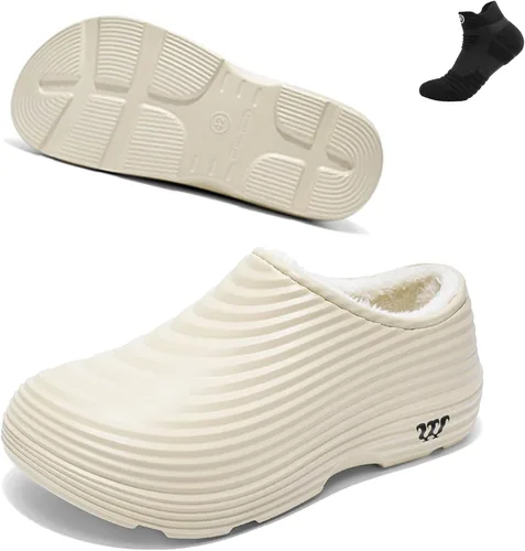 Vista 7 de Armadillo Shoes Zuecos para hombre y mujer, zapatos de chef Armadillo, antideslizantes, cómodos para invierno