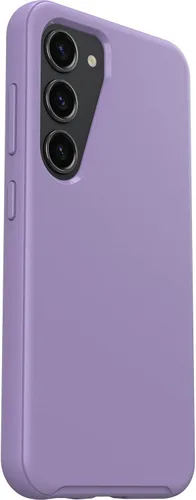 Vista 5 de OtterBox Funda Galaxy S23 Symmetry Series - You Lilac IT (púrpura), ultra Funda ultradelgada, compatible con carga inalámbrica, ultradelgada