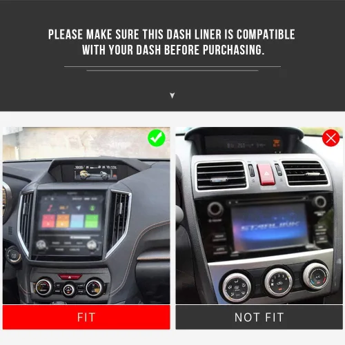 Vista 6 de Auovo Moldura interior para Subaru Forester accesorios 2019 2020 2021 2022 2023 2024 bandeja portavasos, insertos forros, organizador de consola
