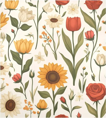Vista 29 de Cubierta magnética decorativa para lavavajillas, cubierta magnética para lavavajillas, calcomanía para decoración de cocina, flores abstractas