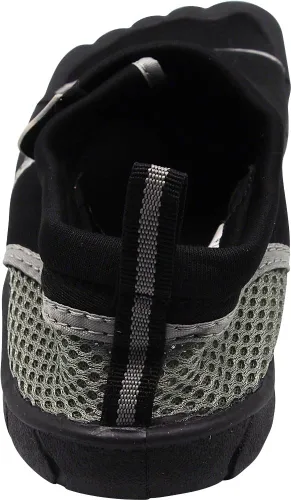 Vista 9 de NORTY Zapatos acuáticos para hombre, calcetines de natación acuáticos, para playa, barco y piscina, diseño descalzo, Skeletoe, esenciales