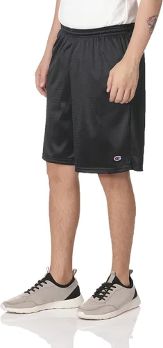 Vista 2 de Champion - Pantalones cortos de malla para hombre con bolsillos